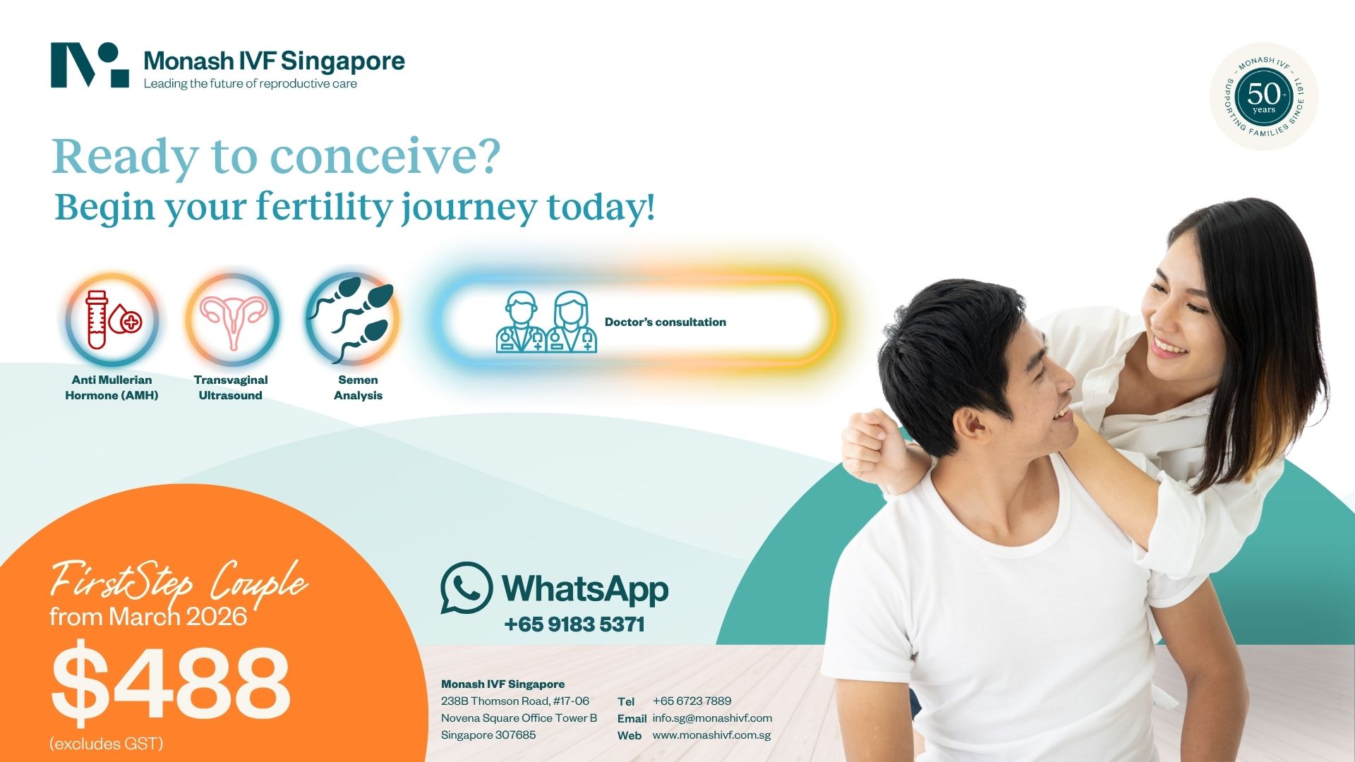 Couple's Fertility Check first step couple fertility